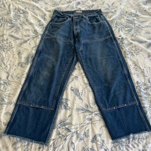 Rudy Jude Blue Relaxed Jeans with Wide Hem